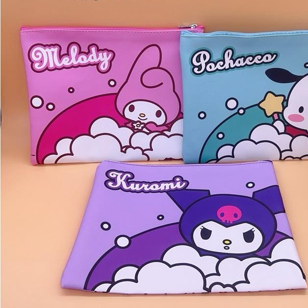 KIDDY POUCH JARING A5 ZIPPER MAP