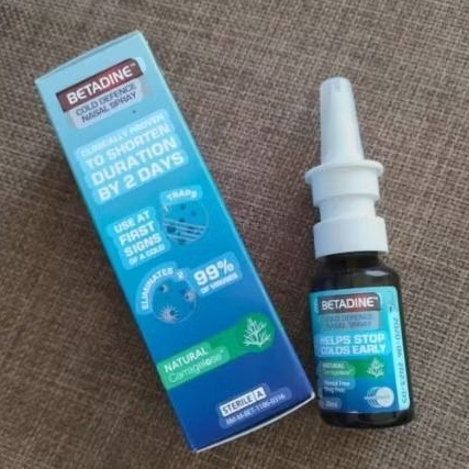 Betadine Cold Nasal Spray