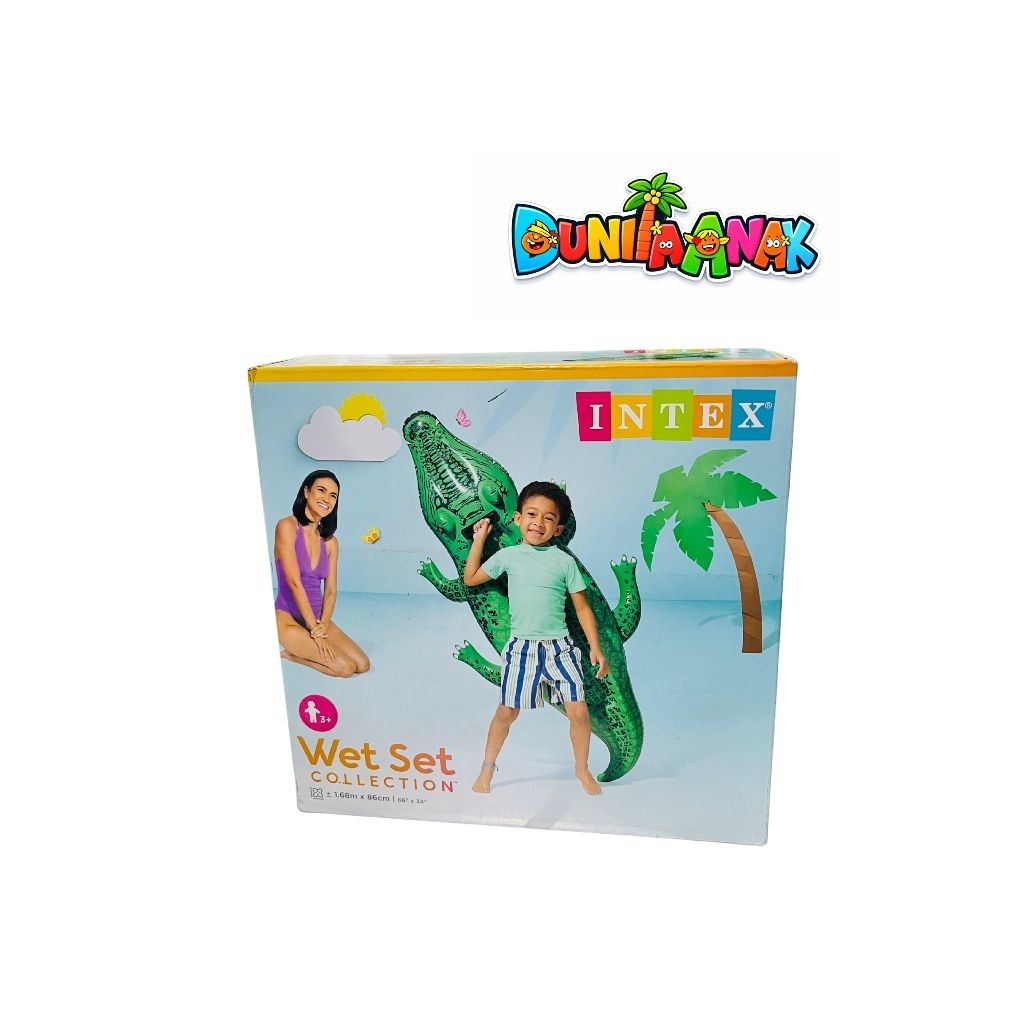 FLOATIES BAN RENANG INTEX BUAYA CROCODILE PELAMPUNG RENANG