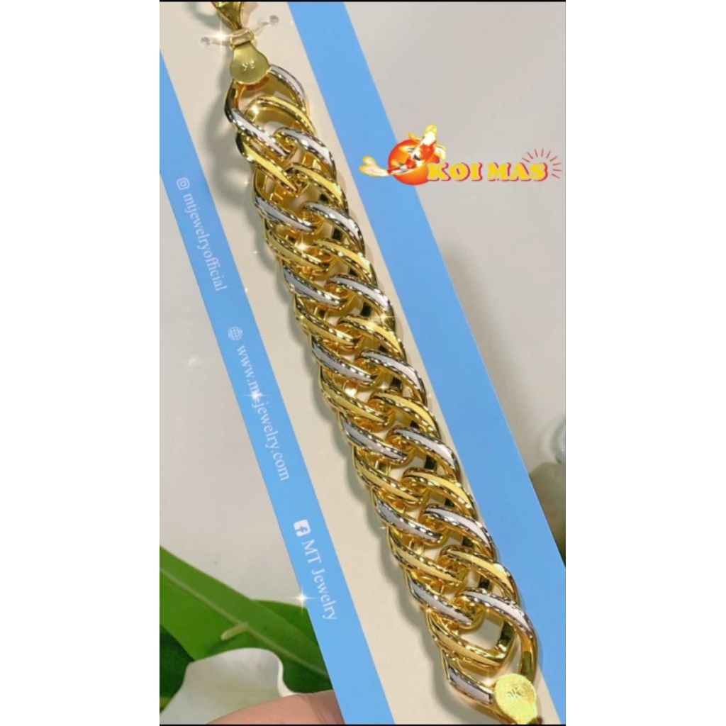 Gelang Emas Sisik Naga