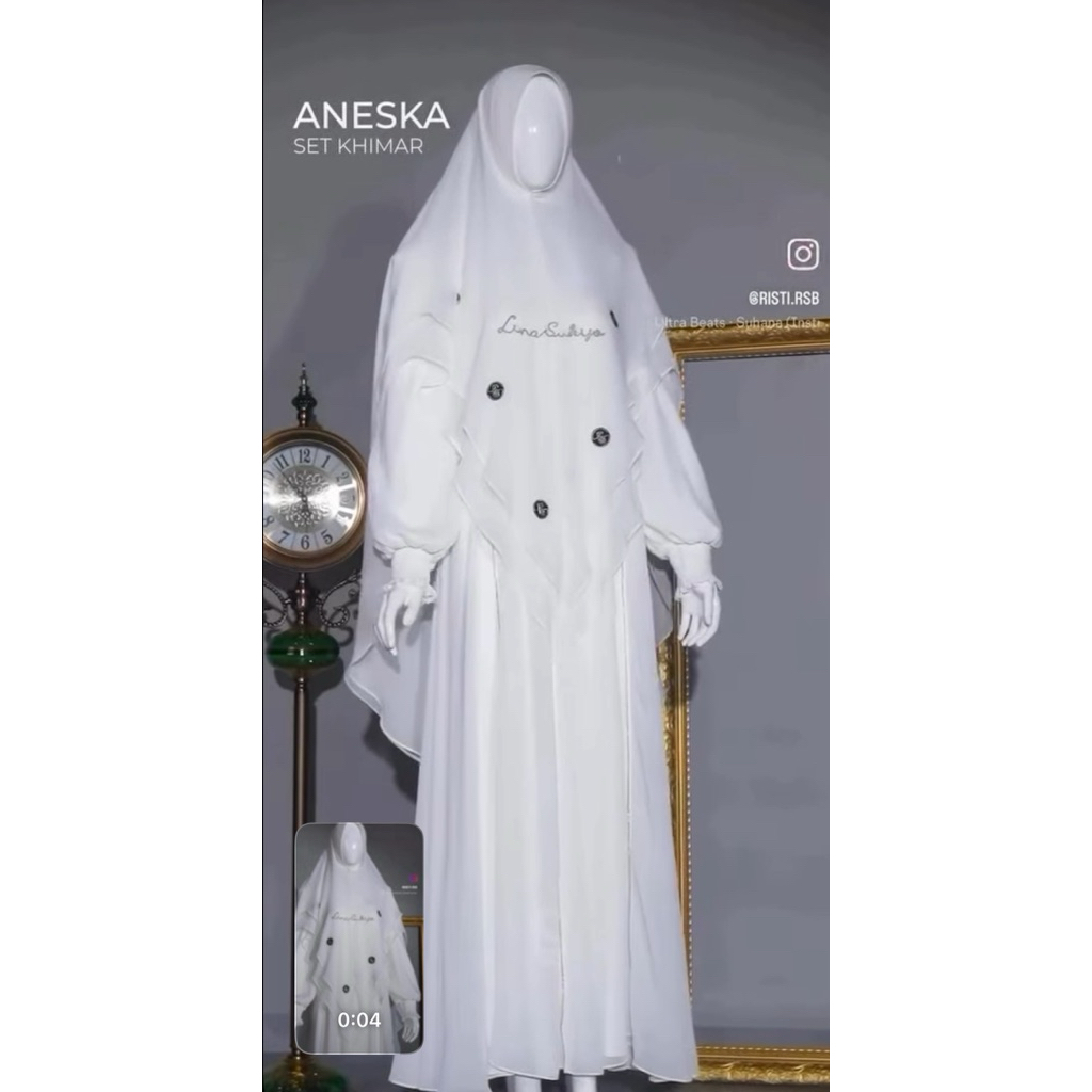 Khimar Brand Eles gamis lina sukijo brand eles
