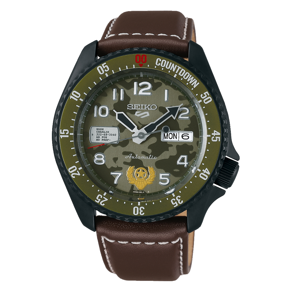 SEIKO SRPF21 5 Sports STREET FIGHTER V Limited Edition