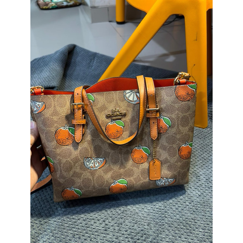 Preloved Tas COC Orange Like New