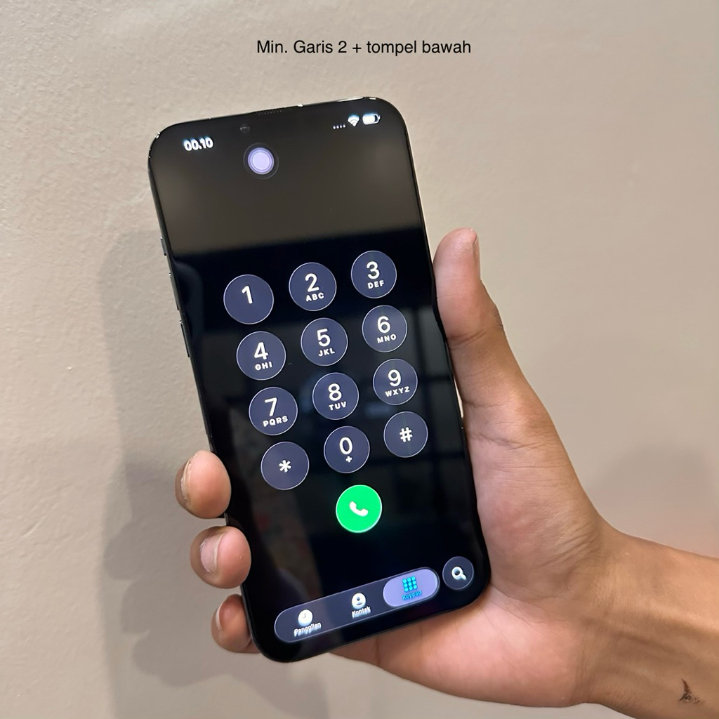 lcd touchscreen iphone ip 13 pro max layar ori copotan minus tompel garis