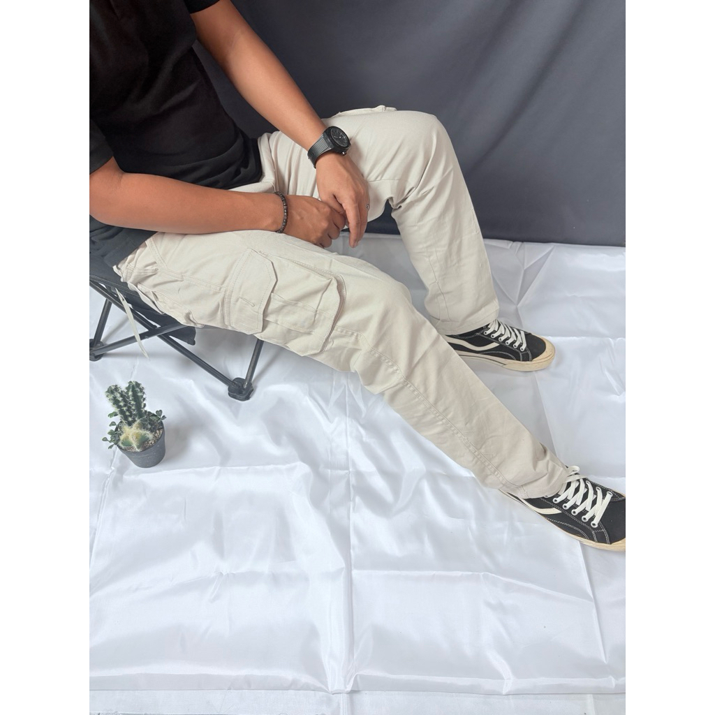 CELANA CHINO CARGO PANJANG|Celana pria chinos cargo panjang