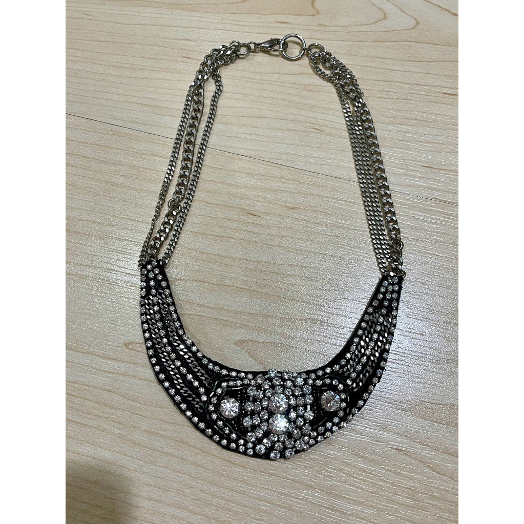 preloved kalung wanita crystal women necklace kalung second