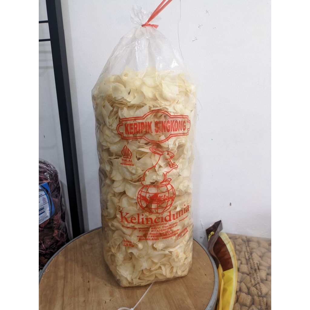 keripik singkong original 1 kg