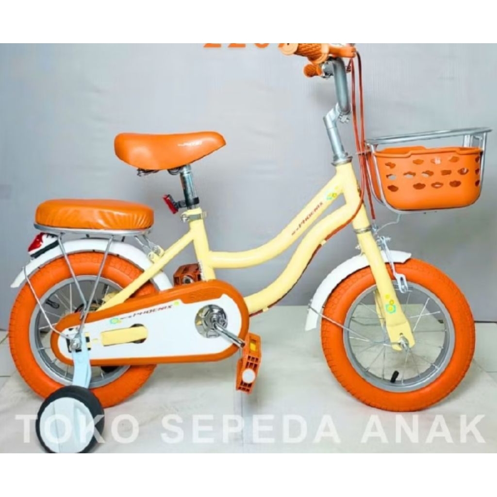 SEPEDA ANAK MINI PHOENIX CLASSIC 12 INCH BONCENGAN