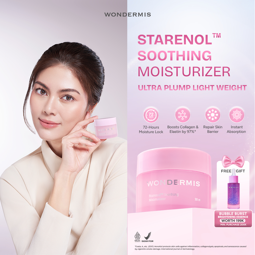 [AFFILIATE] WONDERMIS Starenol™ Soothing Moisturizer 30 ml Skin Barrier Glowing Brightening Whitenin