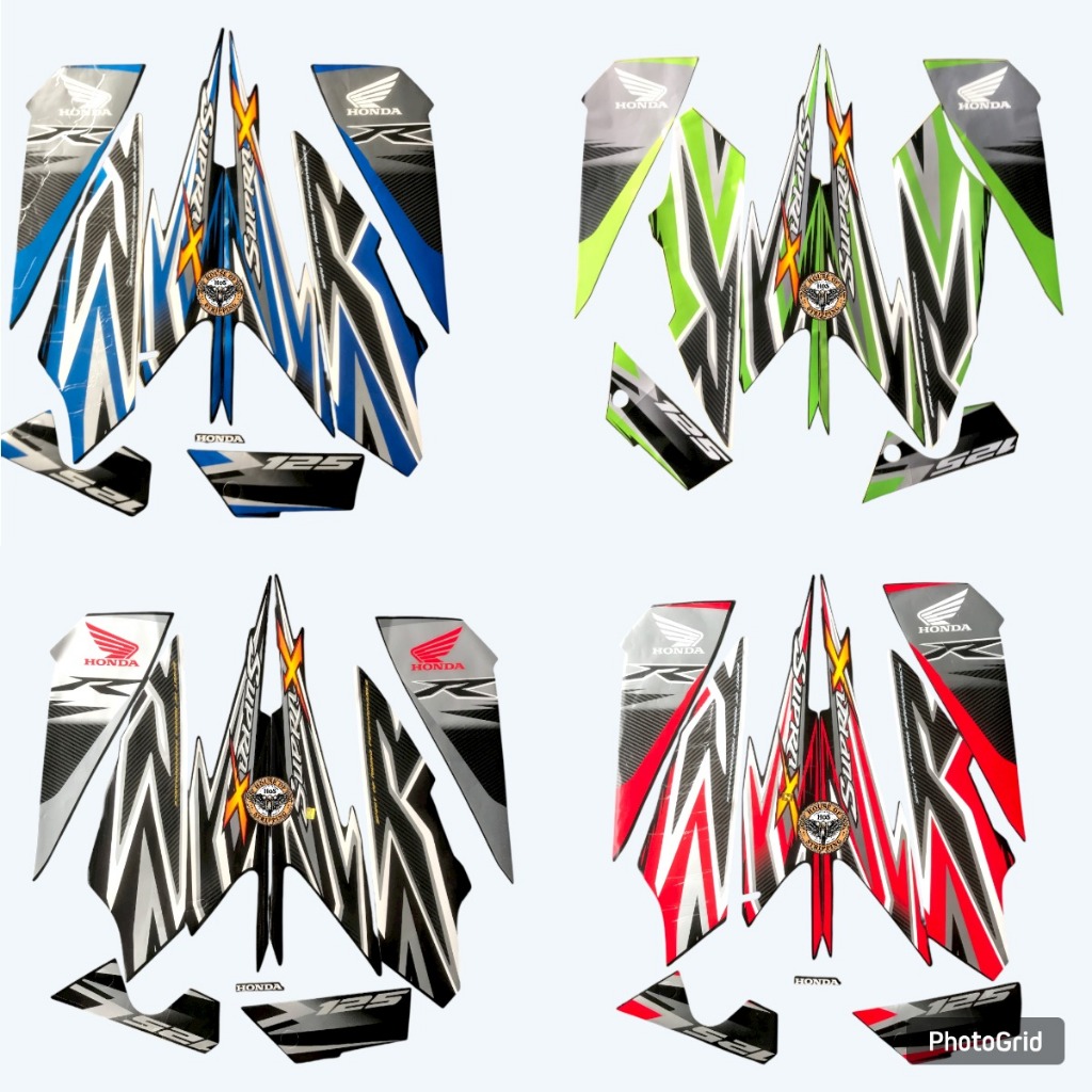 Stiker Striping Supra X 125 2012