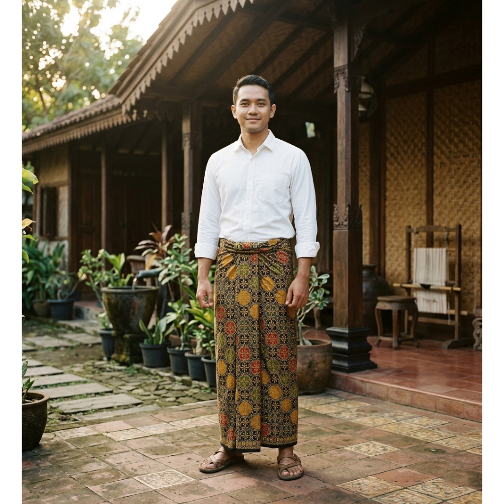 SARUNG KAIN BATIK JLAMPRANG PRIA DEWASA ORIGINAL PREMIUM | SARUNG BATIK JLAMPRANG PEKALONGAN | SARUN