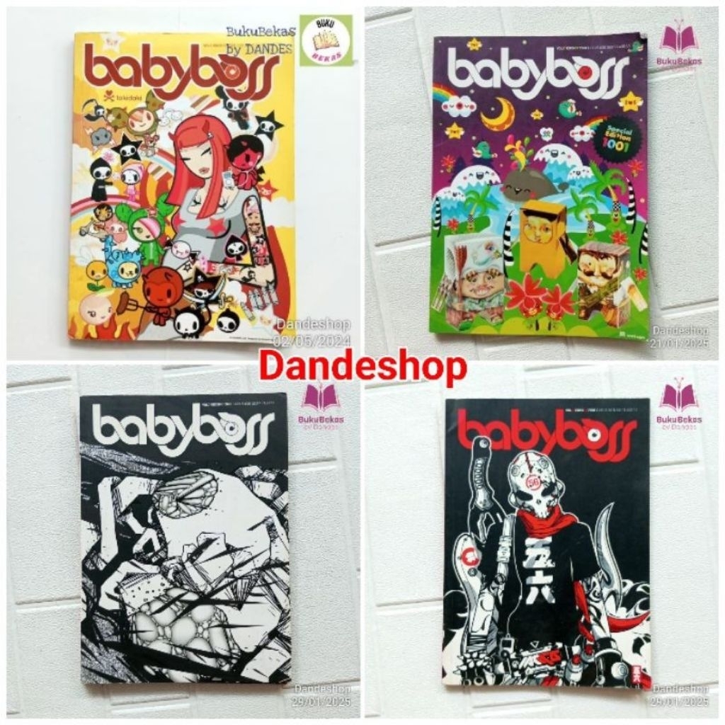 Majalah BABYBOSS (pilih edisi) bekas preloved baby boss