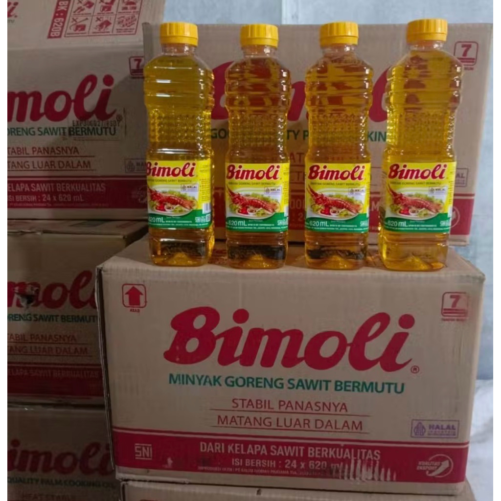 Bimoli Minyak Goreng BTL 620ml 1dus