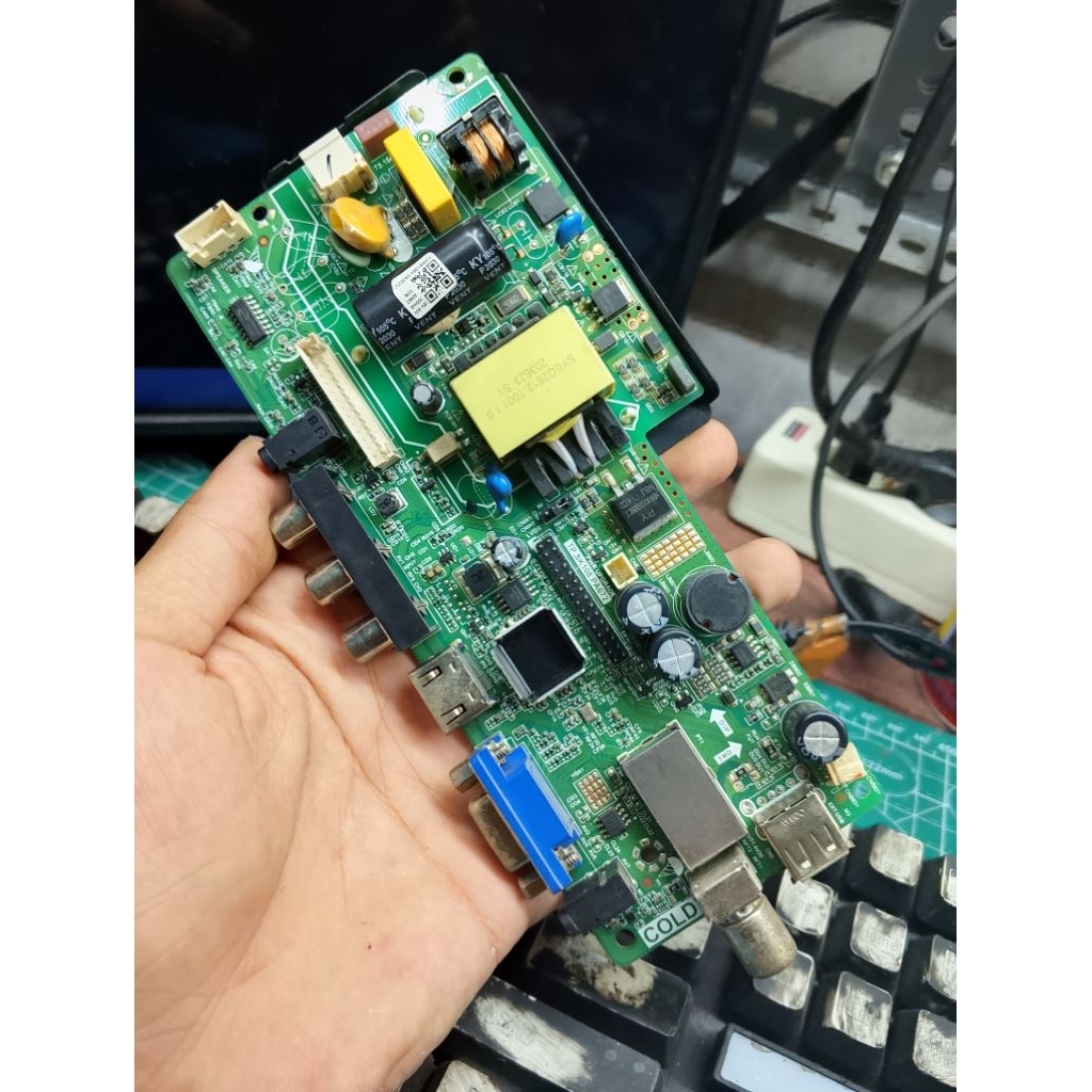 MB MAINBOARD TV LED AKARI LE-24V89 - MB TV AKARI LE-24V89