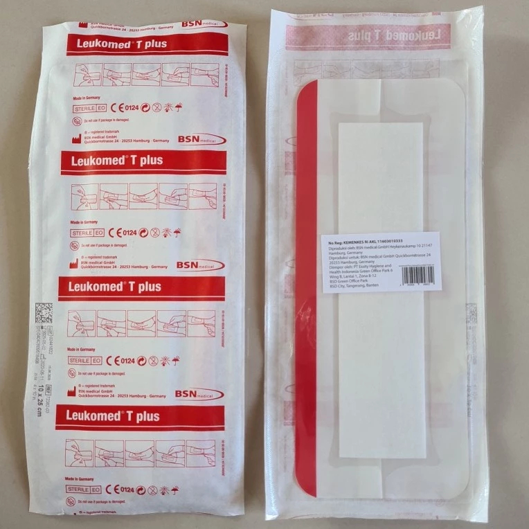 Leukomed T Plus 10x25 cm Plester Luka Anti Air Waterproof Dressing 10cm x 25cm