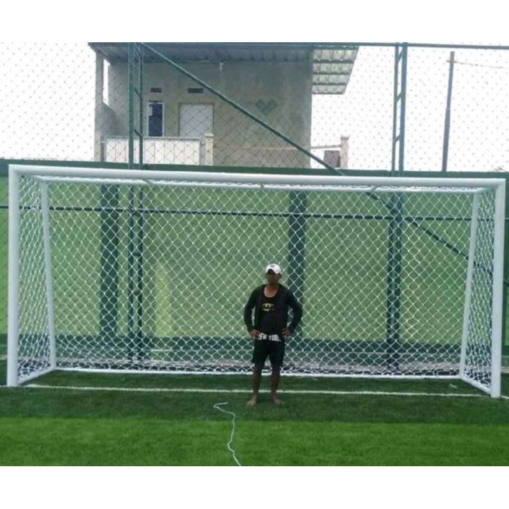 Jaring Gawang Mini Soccer 5 x 2 meter Tebal Tali 3mm 4mm 5mm 6mm
