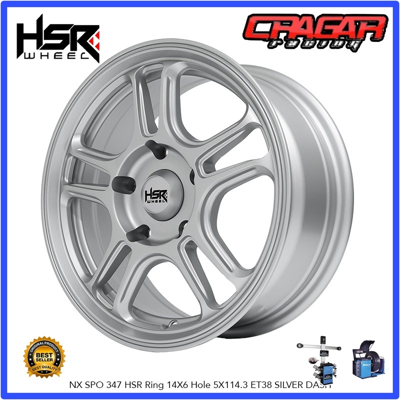 Velg Mobil Murah Ring 14 Lubang 5 Cocok Buat L300 Grandmax New Carry Kuda Dll - Hsr Nx Spo R14