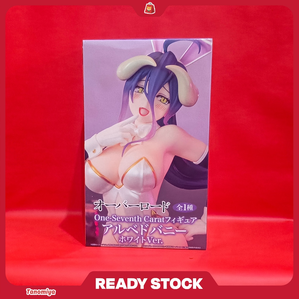 One-Seventh Carat Figure Albedo White Bunny ver. - Overlord