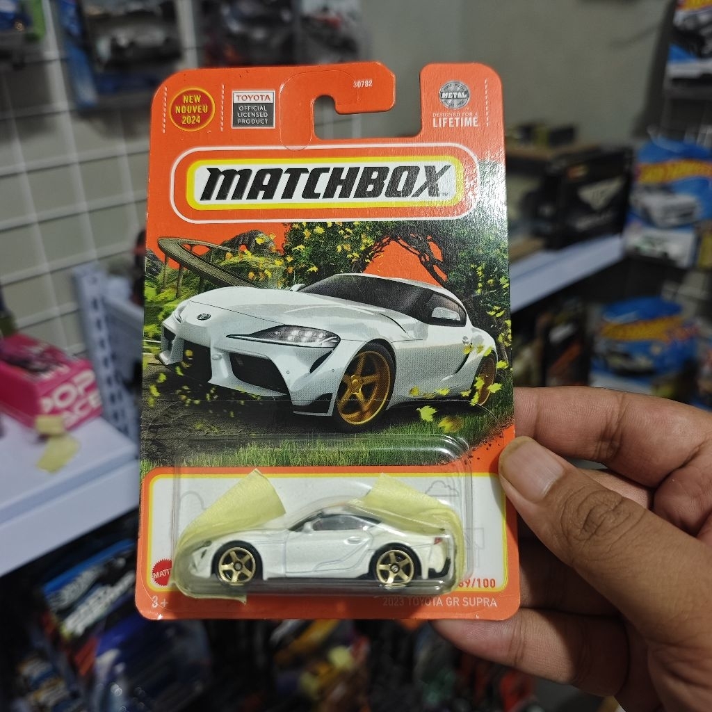 Matchbox Toyota GR Supra Putih