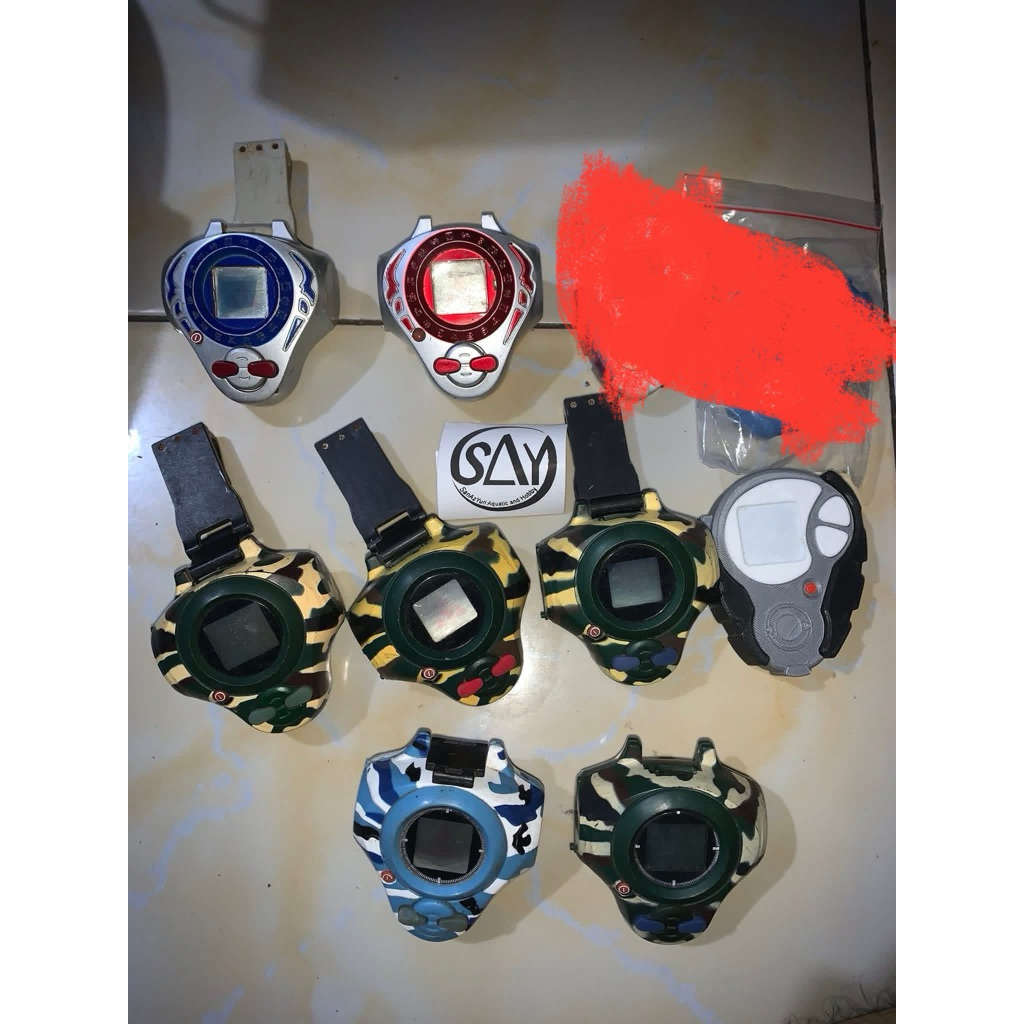 Digivice D ark dan D3 3D print (Satuan)