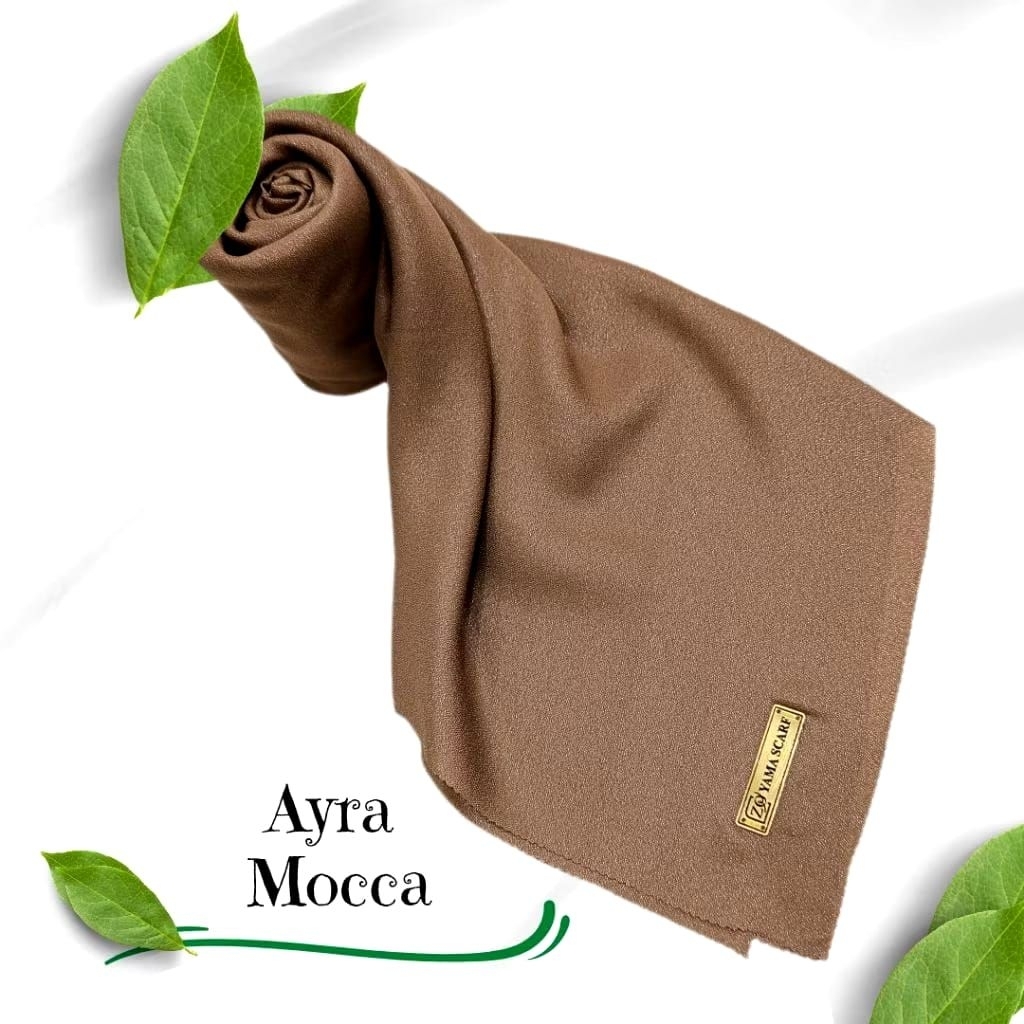 Hijab Segiempat Polos Syari 130x130 cm - Jilbab Glitter Premium Scarf