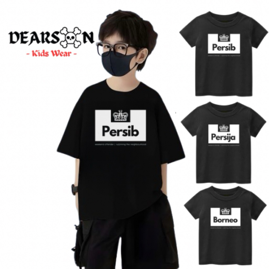Kaos Anak WeekendOffender X klub bola Persib, persija dll