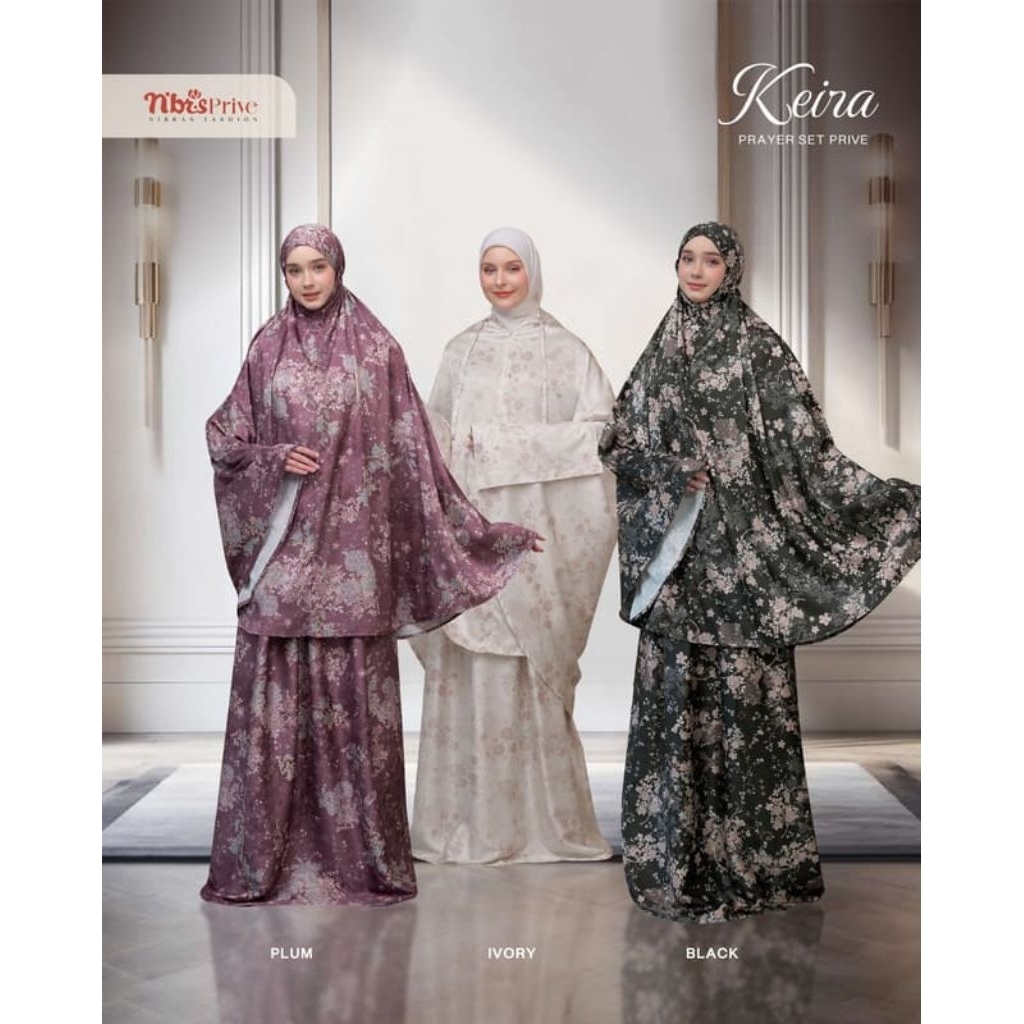TERBARU MUKENA ORI NIBRAS KEIRA PRAYER SET PRIVE