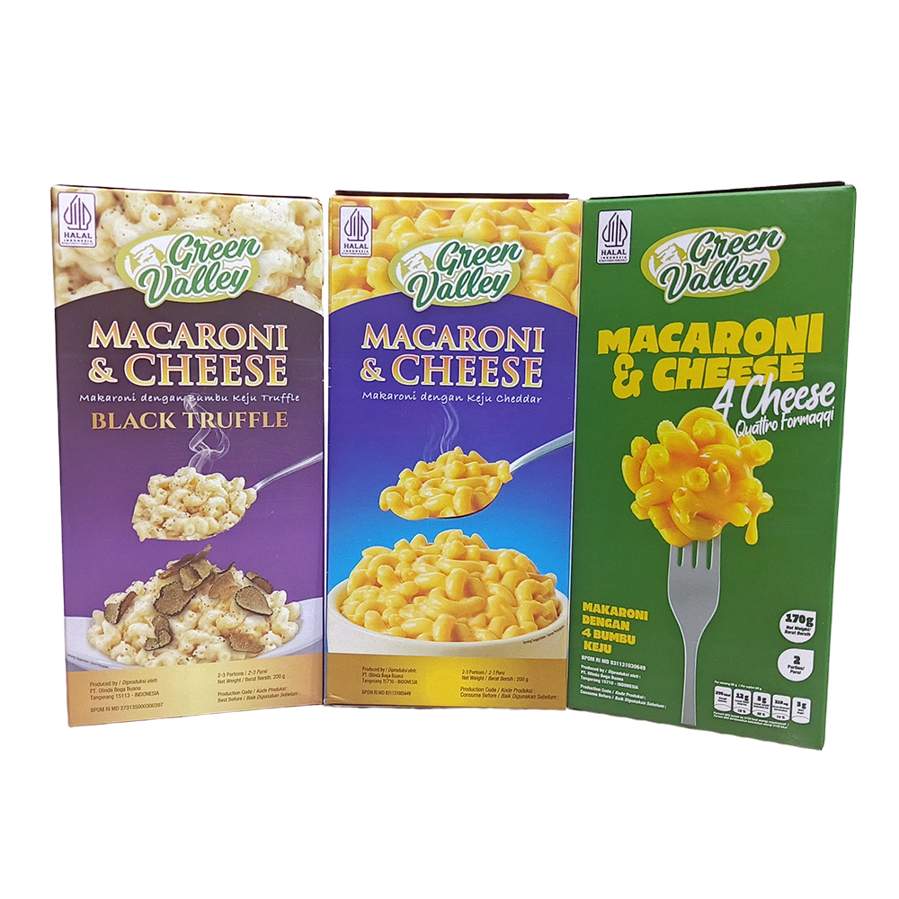 GREEN VALLEY MACARONI & CHEESE BERBUMBU
