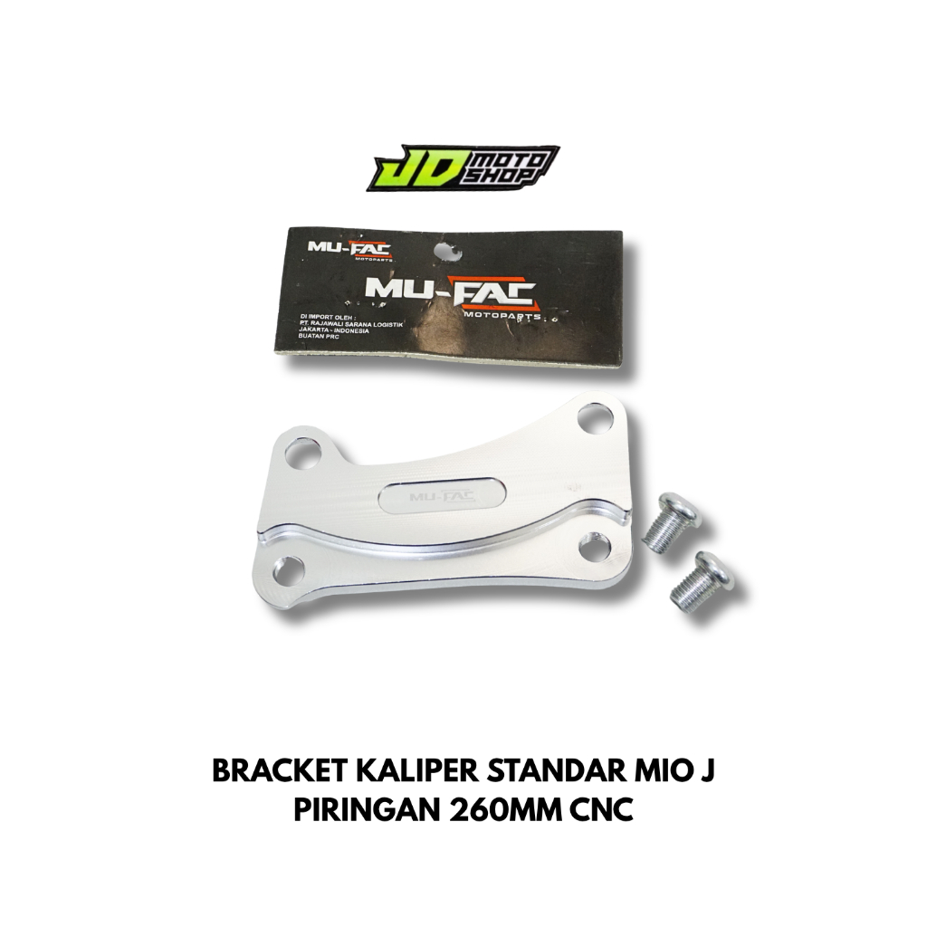 BRACKET KALIPER STD MIO J 260MM PIRINGAN 260 MM BRAKET CAKRAM
