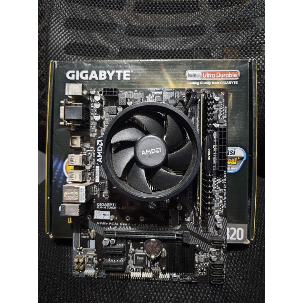 paketan proci ryzen 3 3200g mobo ram 8gb