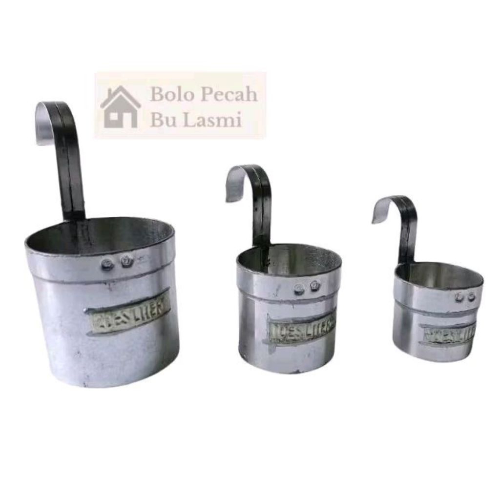 BL - Canting Minyak Kecil (Ukuran DESILITER) - 1 SET Isi 3 Canting / Canting Minyak Mini Kecil / Lit