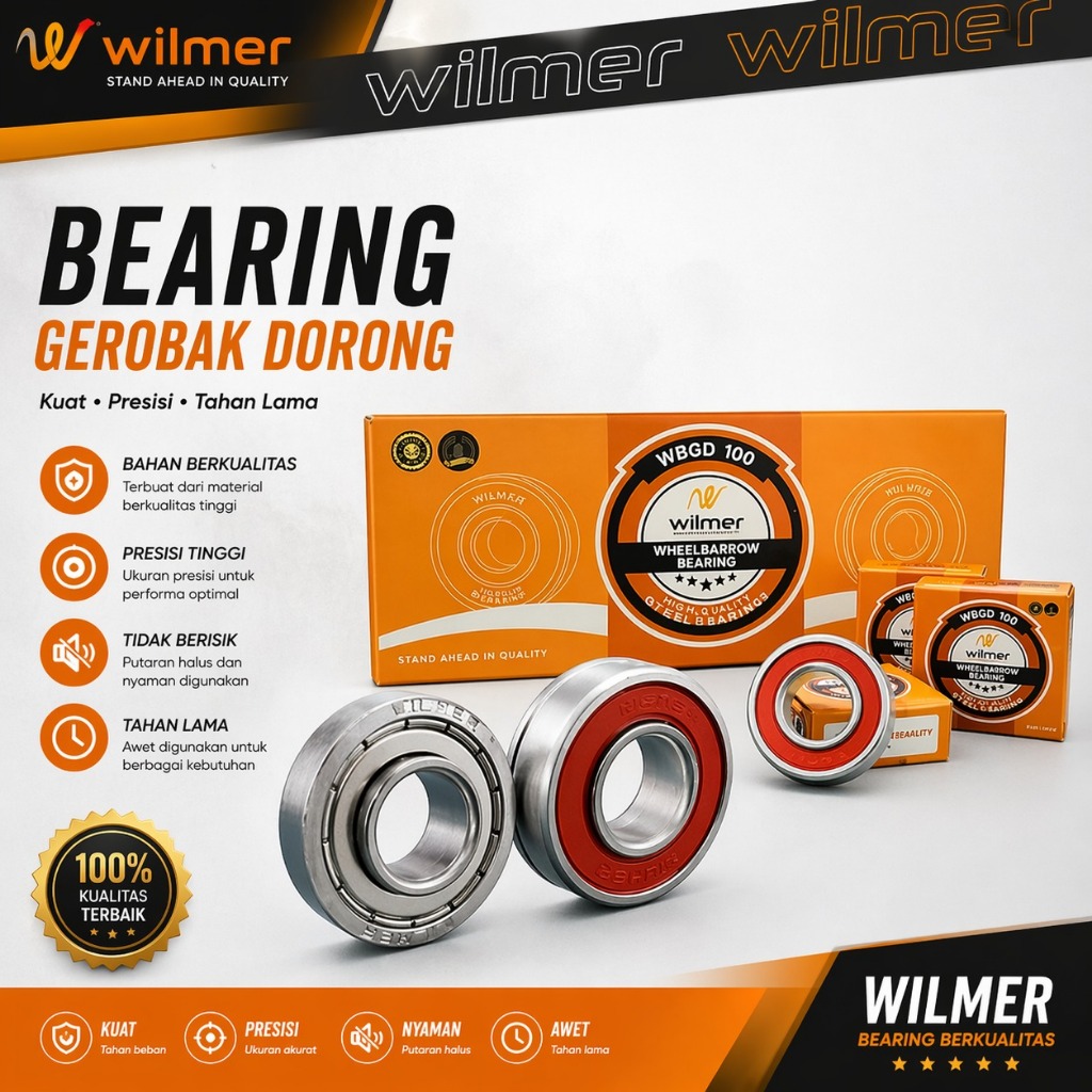 20 pcs Osiris Bearing Roda gerobak Bearing Klaher 1inc per box