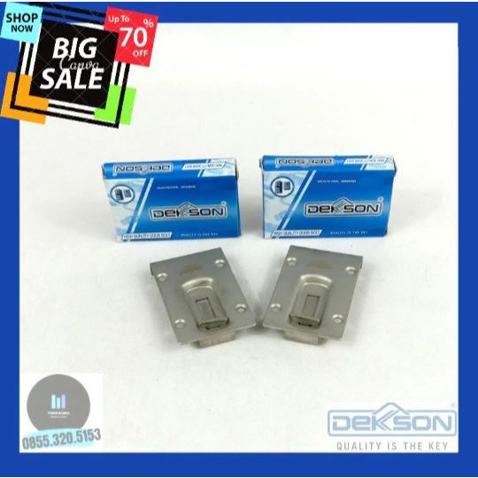Flush Bolt Plate Dekkson FBP 2.5" SSS Dekson