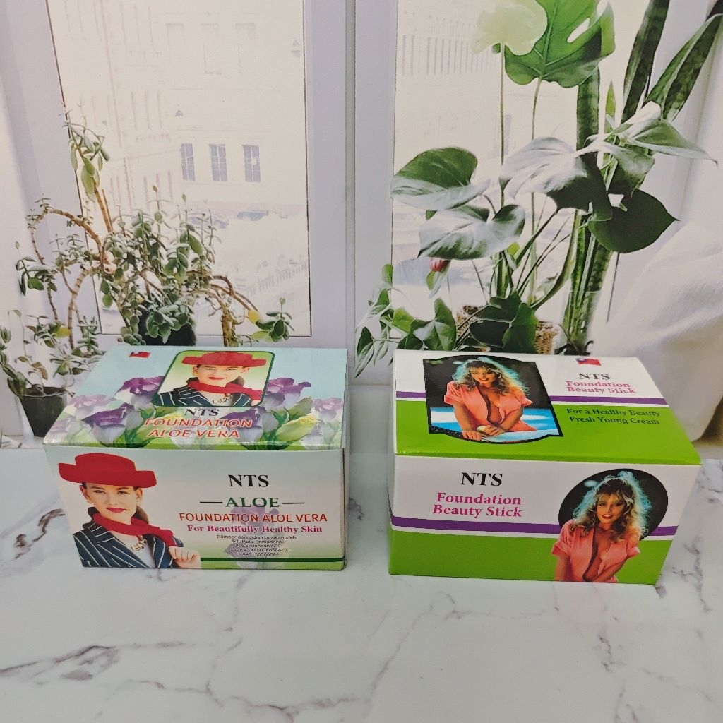 Topsyne NTS Foundation Original Paket 6 Pcs - Krim Alas Bedak NTS BPOM, Grosir 6 Pcs Foundation Tops