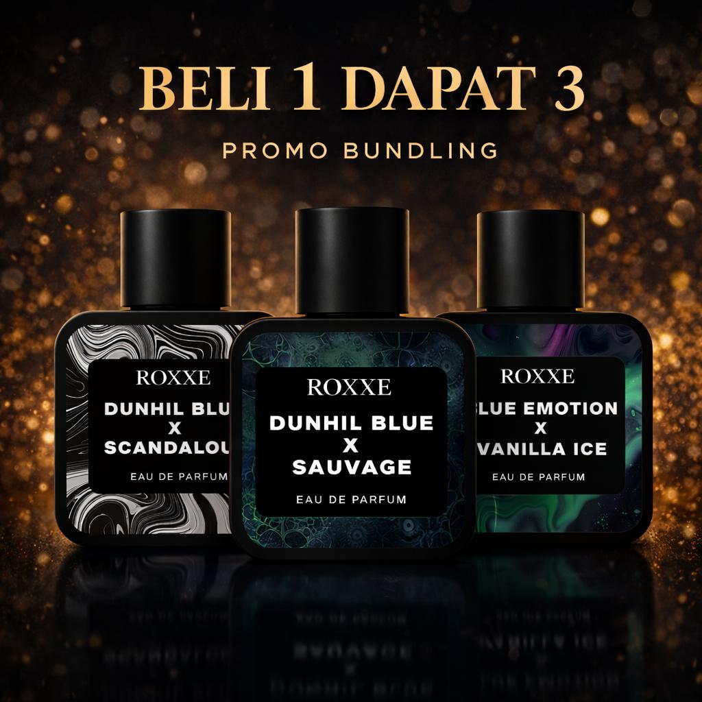 PROMO Bundling Beli 1 Dapat 3 Mix Parfume Unisex cocok buat Pria dan Wanita Eau De Parfume Ketahanan