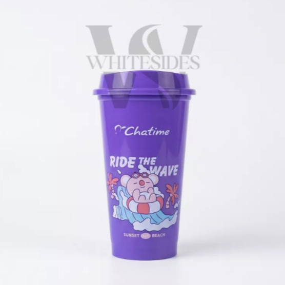 Koya - Chatime BT21 Mang Tata Chimmy RJ Cooky Shooky Van Tumbler Bottle Mug Gelas Botol Reusable Cup