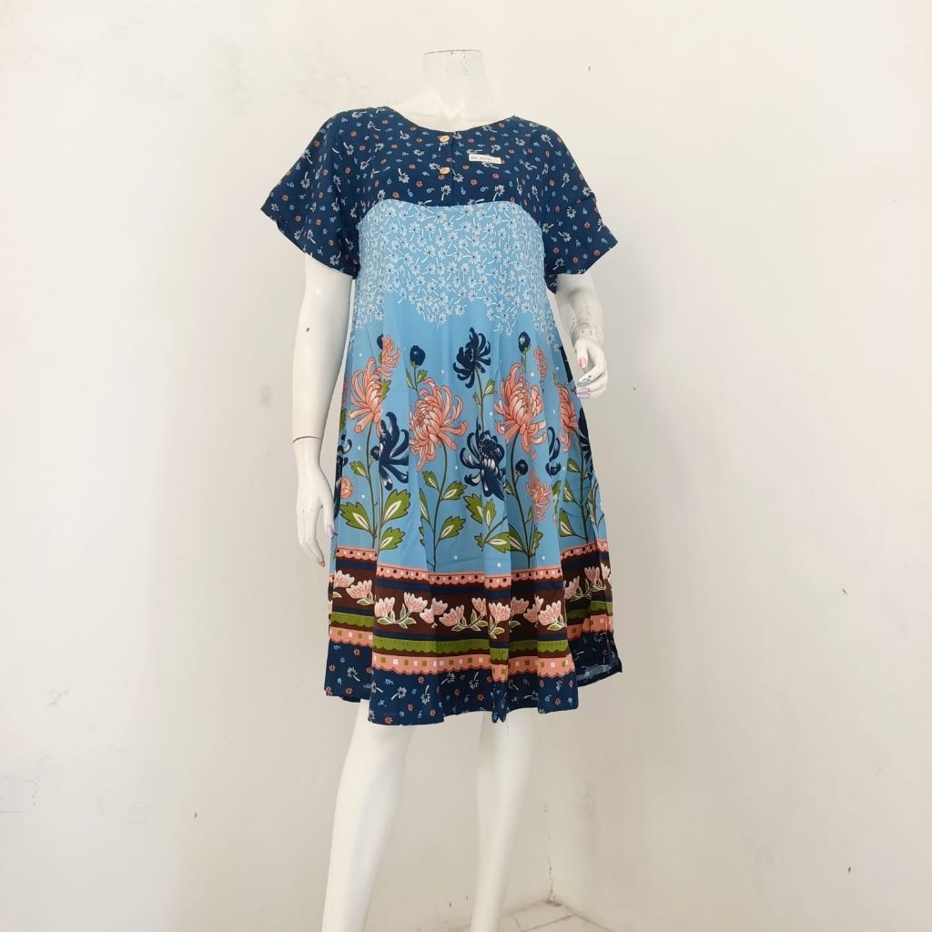 Daster klok HAP no. 11/klok 11 HAP/klok kancing depan