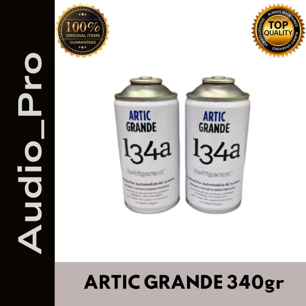 FREON ISI AC ARTIC GRANDE R134a 340gr BEST QUALITY FREON AC