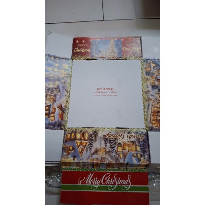 Box Kue Packaging Hampers Natal