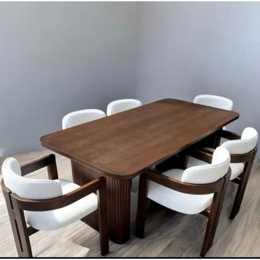 set meja makan minimalis modern