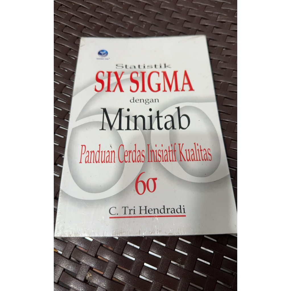 Buku Statistik Six Sigma dengan Minitab Panduan Cerdas Inisiatif Kualitas ORIGINAL