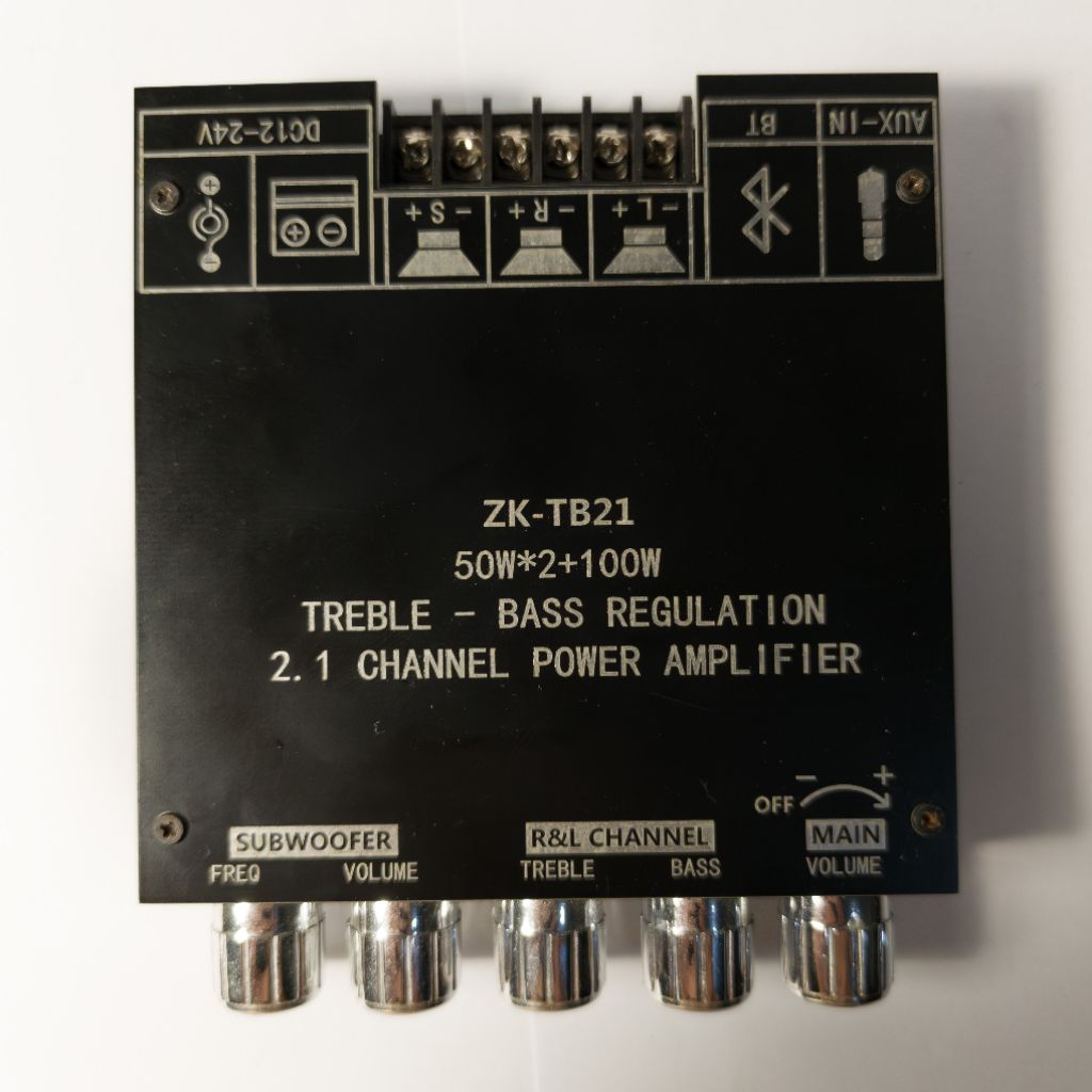 ZK-TB21 Amplifier Kelas D | Amplifier Bluetooth Stereo 2.1