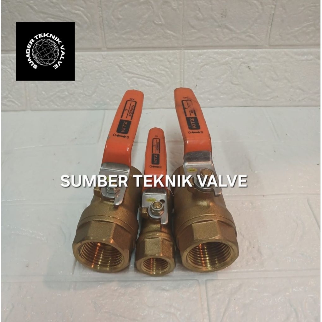 Ball Valve Kitz Kuningan 2"Inch / Stop Kran Kitz Kuningan 2"Inch
