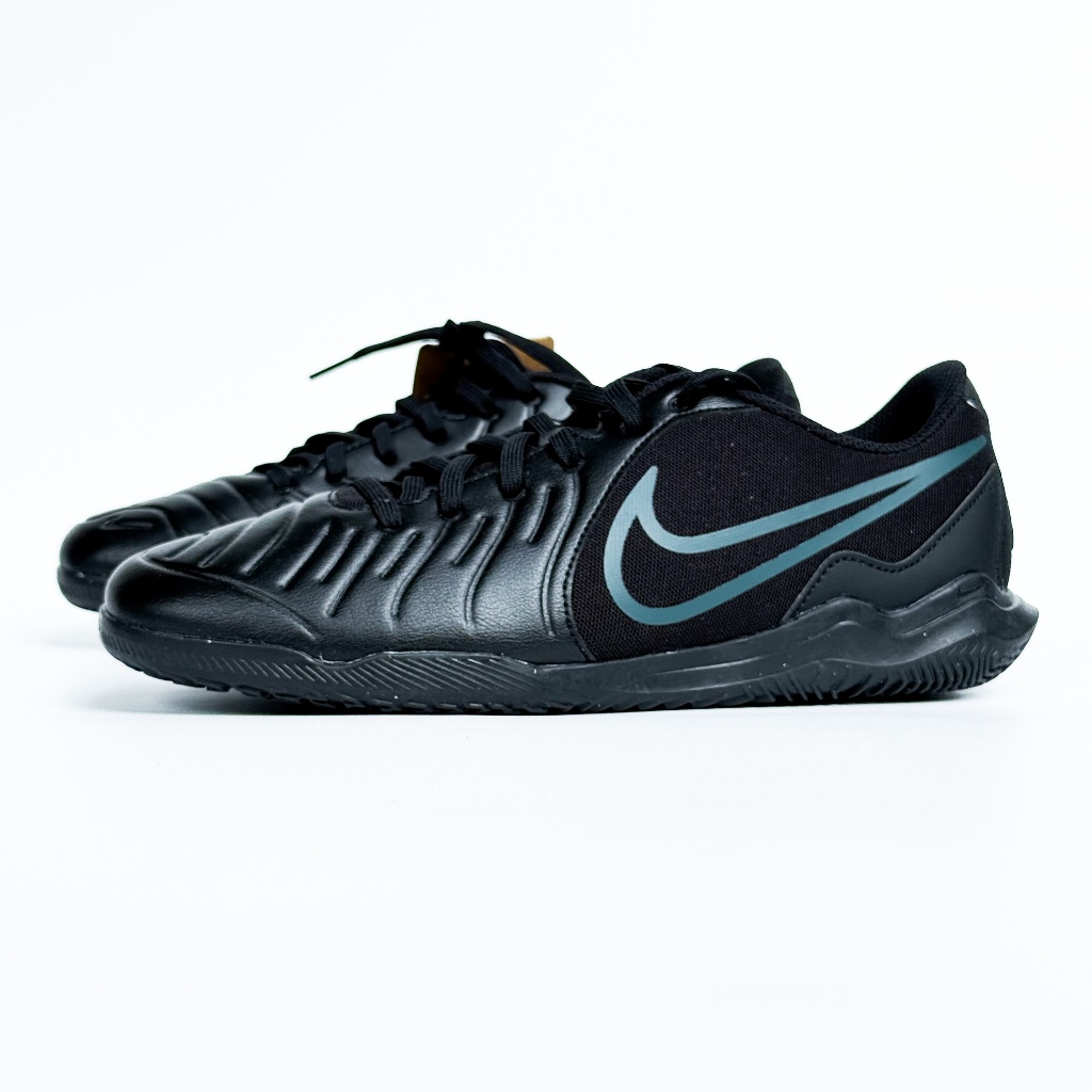 Nike Legend 10 Tiempo Club IC Original Black Hitam Sepatu Futsal Indoor Soccer Football