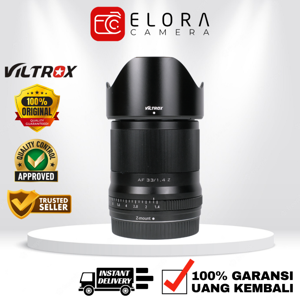 Viltrox 33mm F1.4 For Nikon Z / Lensa Viltrox 33 mm F 1.4 For Nikon Z