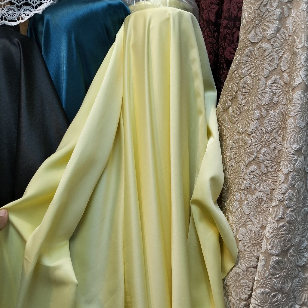 bahan kain maxmara original/kain satin maxmara bridesmaids
