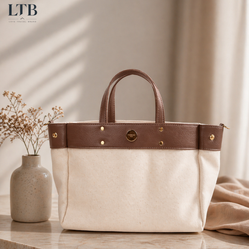 Fibreno Tutti Bag Medium | Tas Wanita Branded Korea Tote Work Bag Medium Slingbag Top Handle | READY