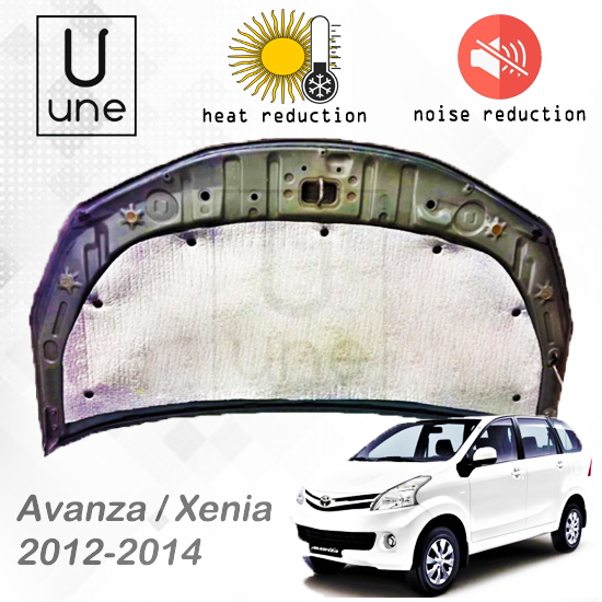 Peredam kap mesin avanza xenia 2012 - 2014 full kap