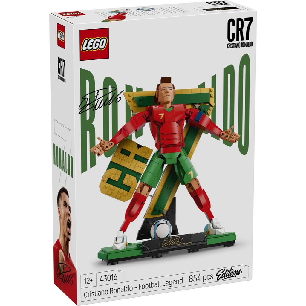 Lego Football 43016 Cristiano Ronaldo – Football Legend