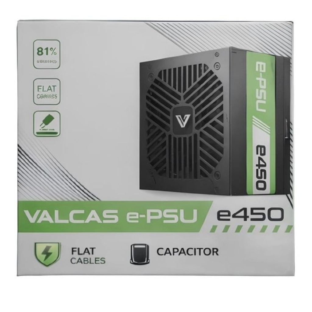 PSU 450Watt Valcas E450 Power Supply PC 450 Watt